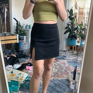 Black skirt